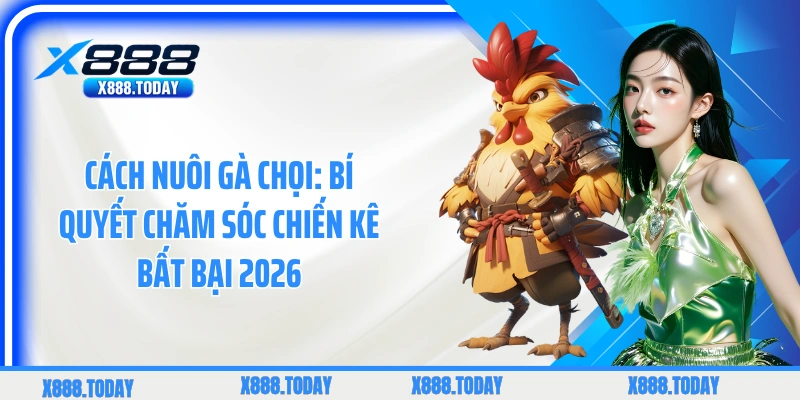 Cách Nuôi Gà Chọi
